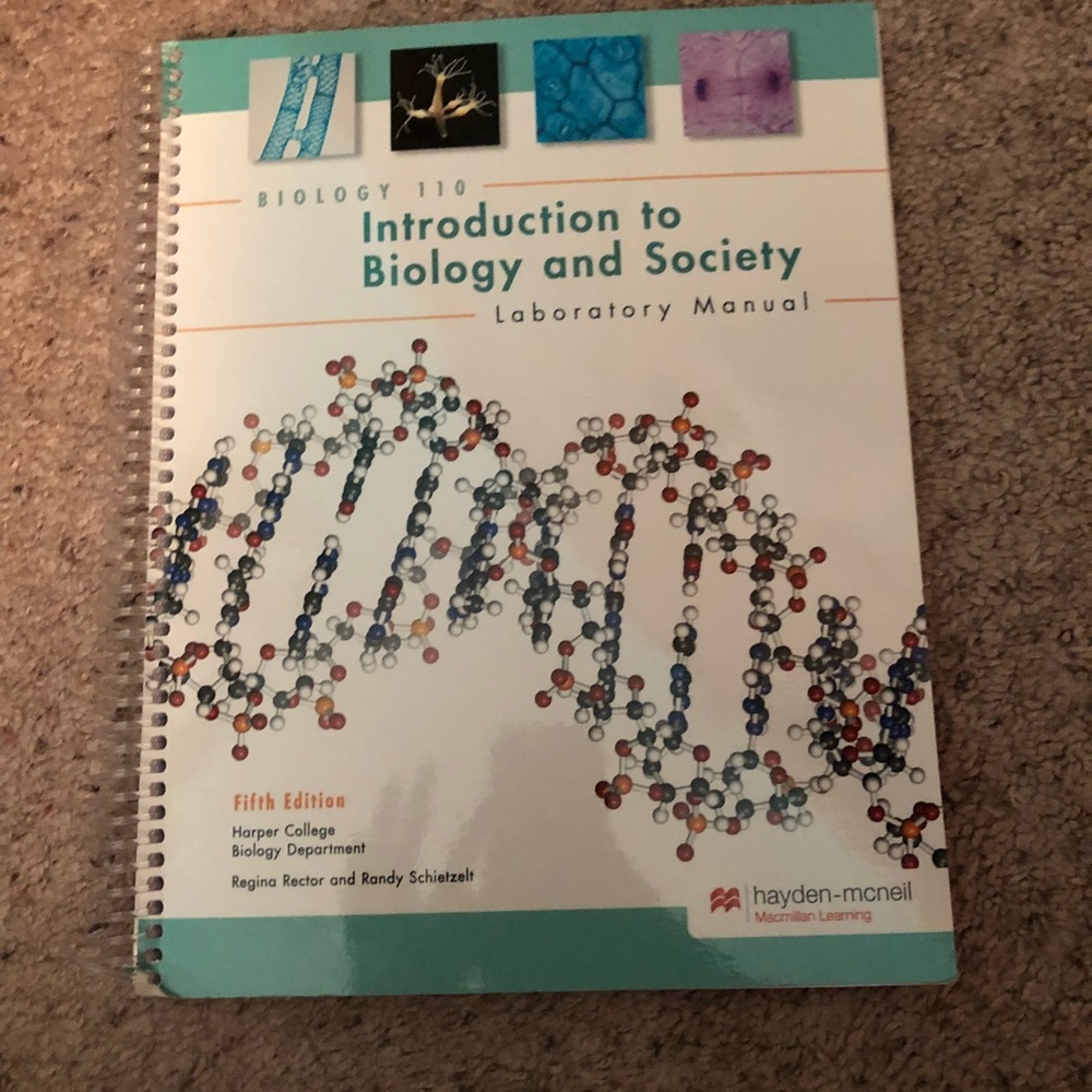Introduction to biology and society lab manual